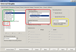 Recording for NEC 220 Compliance